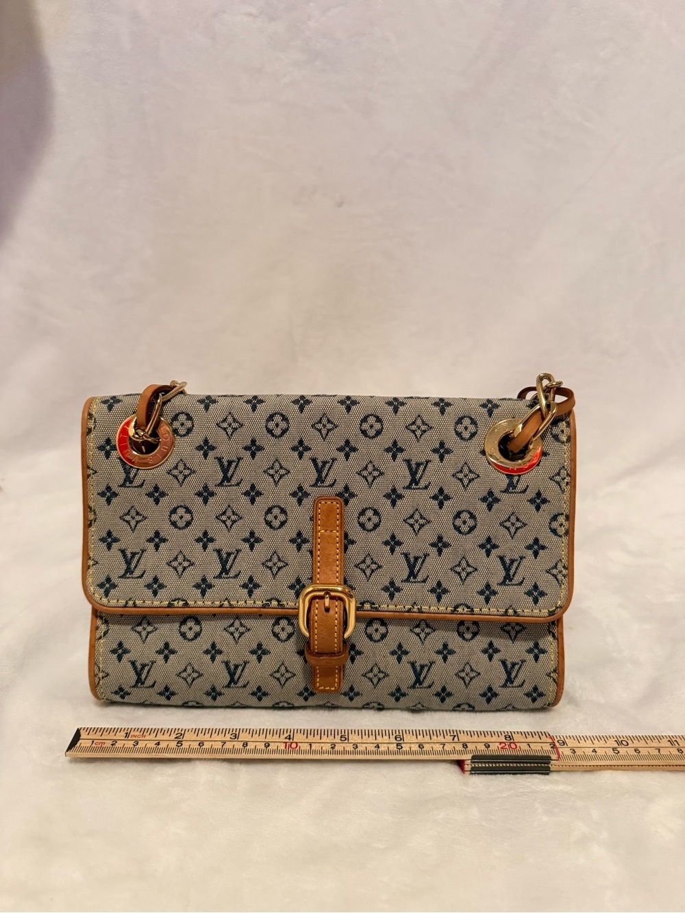 Louis Vuitton Monogram Mini Lin Camille Crossbody/ Shoulder Bag SP1000